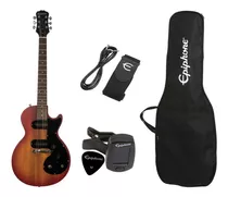 EpiPhone Les Paul Sl Starter Pack Hcs Guitarra Eléctrica Orientación De La Mano Diestro