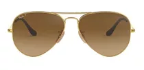 Lentes De Sol Ray Ban Aviator L.metal Polarizado Rb3025 T.58