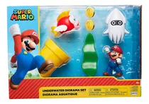 Sets De Muñecos Super Mario Nintendo Underwater Cheep-cheep