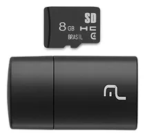 Pen Drive 2 Em 1 Leitor Usb + Cartao De Memoria Classe 4 8gb