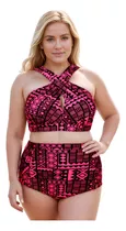 Biquíni Feminino Plus Size Lançamento Verão Estampado 