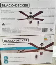 Ventilador De Techo Black Decker 52pulgadas Cremoto 