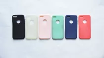 Fundas Celular Combo X 6 Para iPhone 8 Varios Colores Usadas