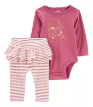 Carter´s Set 2 Piezas Body Mangas Largas Pantalon 1n960510