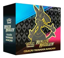 Caixa Box Pokémon Realeza Absoluta Treinador Avançado Copag