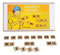 Brinquedos Educativos - Alfabeto Silábico 354 Peças