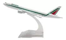 Miniatura Avião Alitalia Boeing Airbus Modelos Coleção Metal