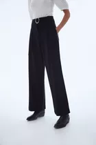 Pantalon Wide Leg Tiro Alto Mujer Desiderata