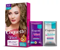 Coquette Tinte 8.3 Rubio Claro Oro Pack 1 Aplicacion