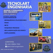 Engenheiro Mecânico Em Joinville-sc, Emissão De Laudos E Art