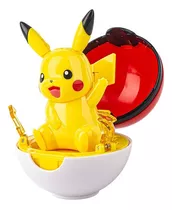 Figura Pokemon - Pikachu En Pokebola