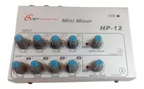 Consola 8 Canales Línea De Audio Y Micrófono Audio Hp-12