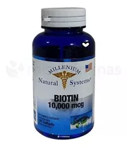 Biotina Americana 10,000mcg X 100 Sof Systems