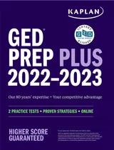 Ged Test Prep Plus 2022-2023: Incluye 2 Exámenes Práctica Y