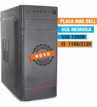 Pc Computador Cpu Core I3 Ssd 120gb + 8 Gb Memória Ram