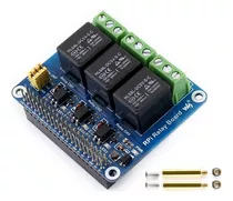 Placa De Expansão Do Módulo De Relé Waveshare 5v De 3 Canais