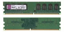 Kit 2 Memorias Ram Kingston Valueram 1gb (2 De 512mb)