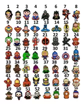 350 Chaveiros Personagens Heróis Filmes Series Animes Games
