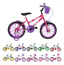 Bicicleta Infantil Ultra Bikes Aro 16 Criança Apoio Rodinhas