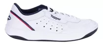 Zapatillas Topper X-forcer Color Blanco/azul/rojo - Adulto 38 Ar