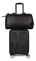 Pack Black Donna Karan Maleta De Cabina Lucerna 10kg + Bolso