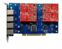 Tarjeta 4fxo O 4fxs Asterisk Tdm410, Digium, Sin Iva,voipred