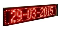 Cartel Led Programable - Información Pasante