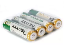 Baterías Recargables Aaa Pilas 1.2 Vol 1350 Mah - 4 Unidades