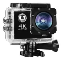 Câmera Go Ultra 4k Prova D'água Sport Full Hd Wi-fi Preto