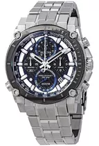 Relógio Bulova Masculino Precisionist 98b316 Aço Cronógrafo Cor Da Correia Prata Cor Do Bisel Prata Cor Do Fundo Carbono