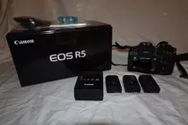 Canon Eos R5 45.0mp Cámara Mirrorless Negra Con Accesorio Co