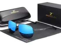 Lentes De Sol Gafas Kinsseven Aviador Proteccion Uv Unisex