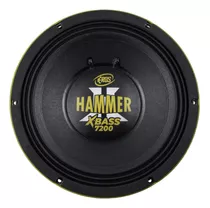 Woofer Eros 3600 Rms Hammer Xbass 7200 12 Pol. Hammmer 7k2 X