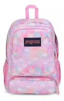 Jansport Mochila Doubleton Neon Daisy 29l Js0a7znyao5 Jns031 Color Rosa Diseño De La Tela Floreado