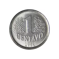 Kit Colecionador 10 Moedas 1 Centavo Primeira Familia 1994