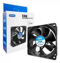 Fan Cooler 80mm Ventoinha P/gabinete Pc Cpu Silencioso 12vdc