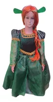 Disfraz De Princesa Fiona De Shrek (incluye Peluca)