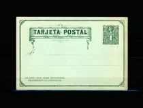 Tarjeta Postal Con Sello Impreso, 1895, Filatelia Chilena