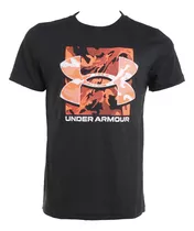 Remera Under Armour Training Ua Box Logo Camo Ng