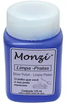 Limpa Prata Monzi 125 Ml Limpeza Grande Original Azul