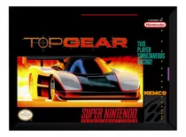 Quadro Game Snes Top Gear