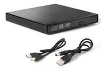 Grabador Lector Cd Dvd Externo Slim Usb2.0 Plug And Play Mac