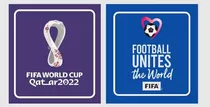 Set Parches Mundial Qatar 2022 Licencia Oficial