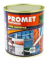 Pintura Fondo Antióxido Para Herrería 900 Ml Verde - Promet