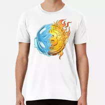 Remera Los Elementos De Bitcoin - Criptomoneda Btc Algodon P