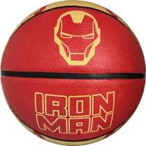 Balón De Baloncesto Golty Competicion Marvel Iron Man #7 Color Naranja