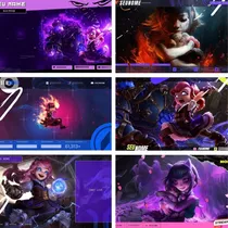 10 Canva Overlay Annie 100% Editavel Para Twitch +bonus