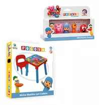 Kit Infantil Mesa E Boneco Turma Do Pocoyo 0500 Monte Libano