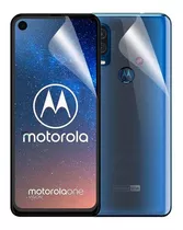 Protector Hidrogel Frente + Dorso Para Motorola Linea Moto G