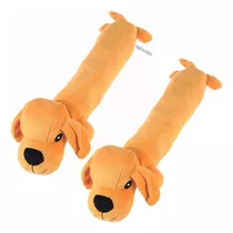 Setx2 Unidades Peluche Mascota Juguete Chifle Felpa Soft Zoo